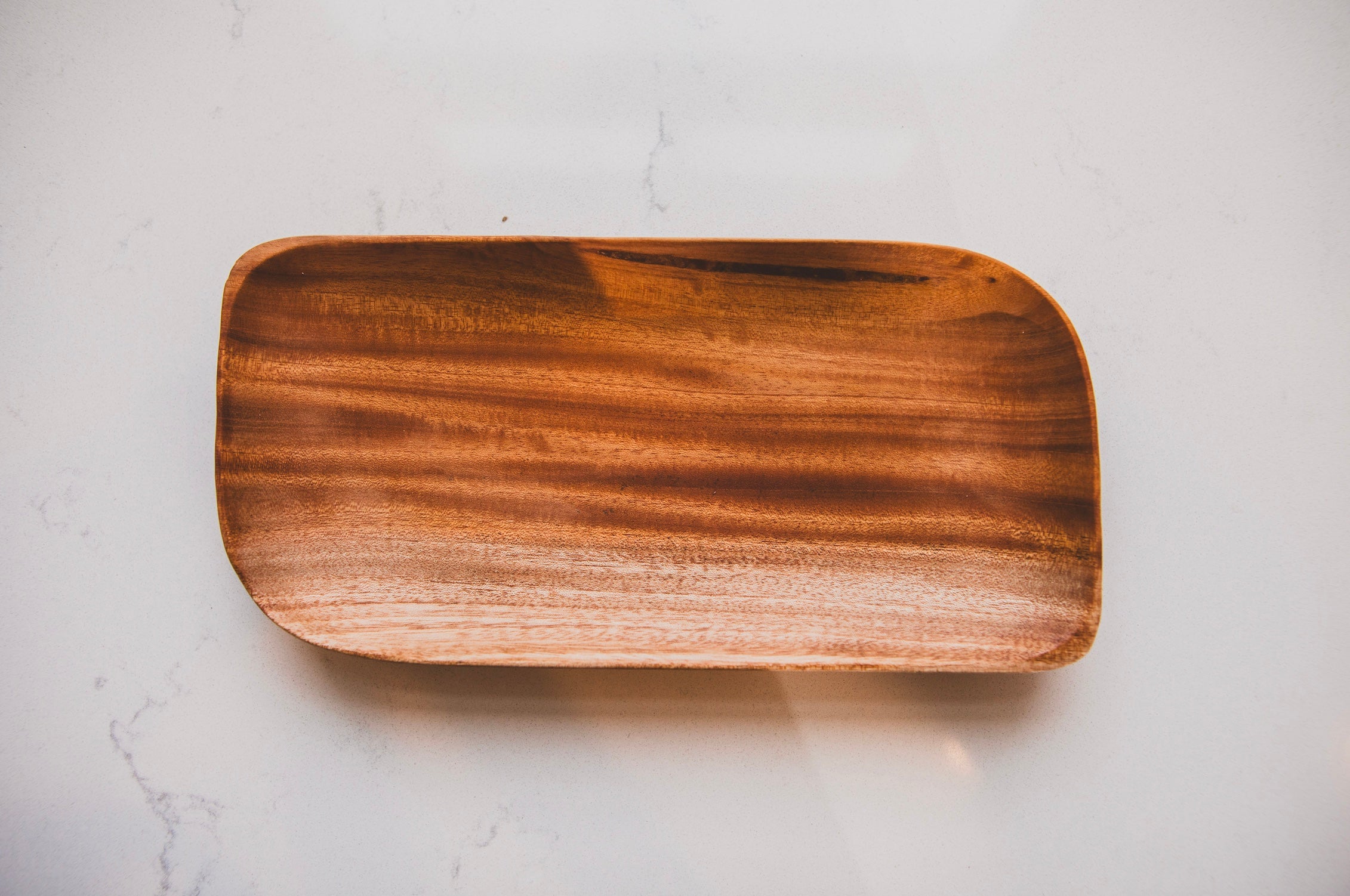 Small Neem Wood Snack Plate