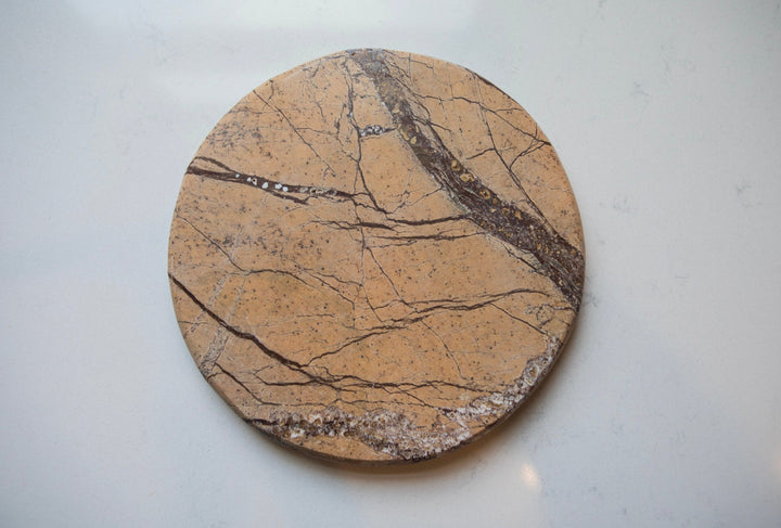 Natural Veined Marble Cutting Board