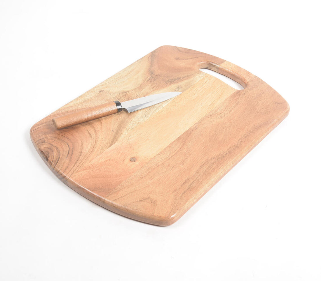 Minimal Acacia Wood Chopping Board